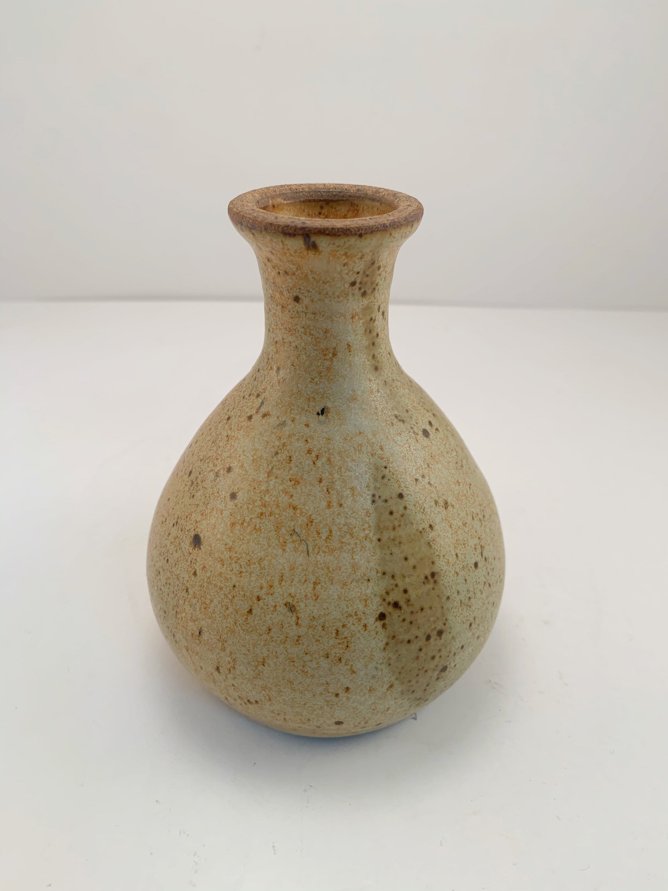 Set of two vintage hand thrown pottery vases Etsy