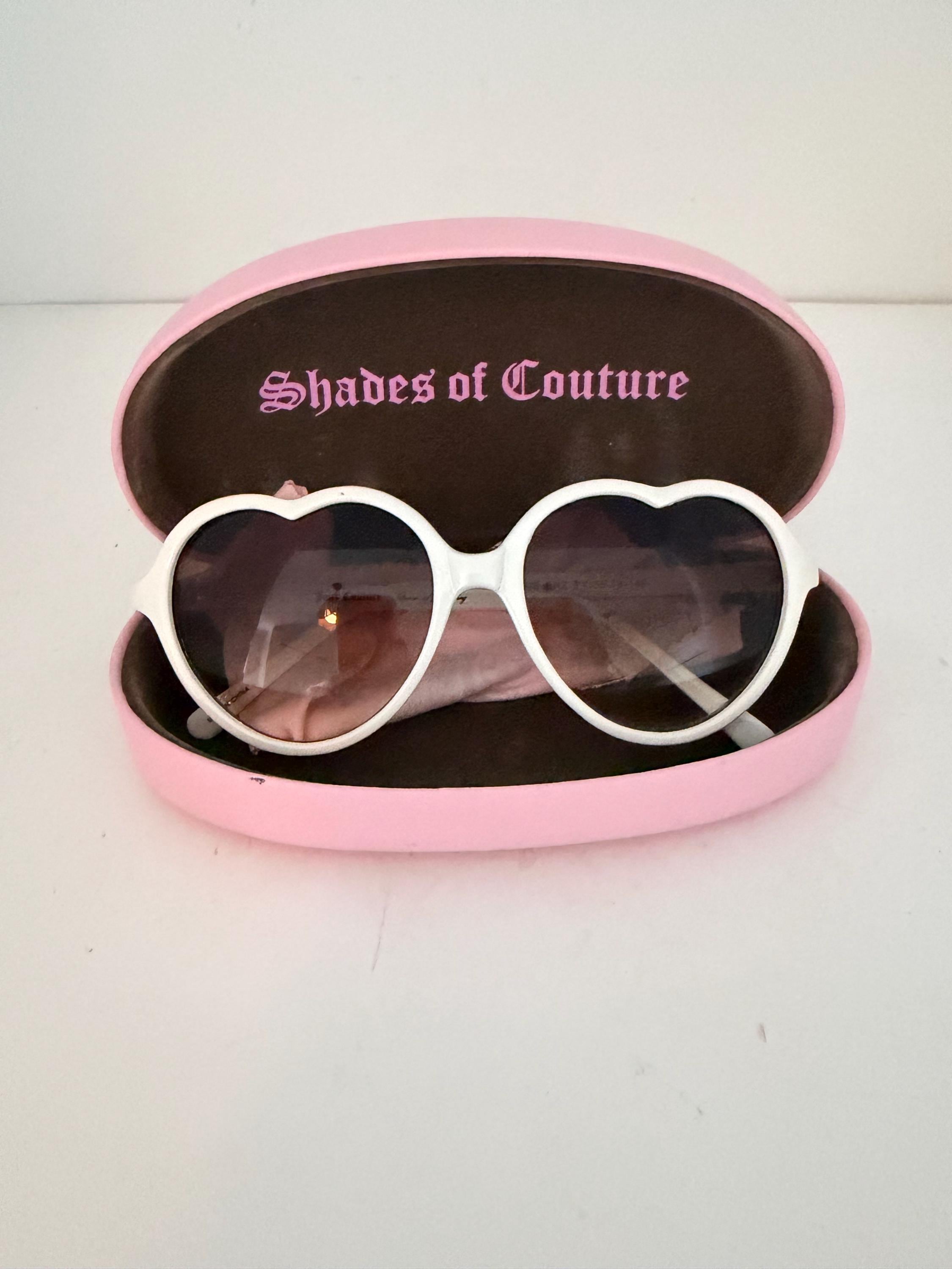 Y2k Heart Sunglasses - Etsy