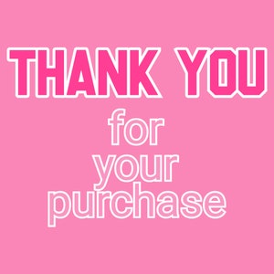 Pink grazie per la clipart dell&#39;etichetta /adesivo di acquisto