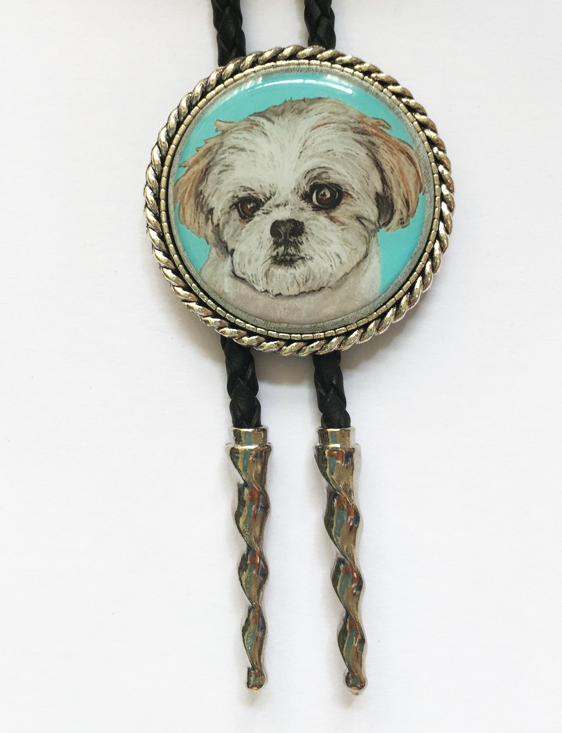 Shih Tzu Dog Classic Bolo Tie | Etsy