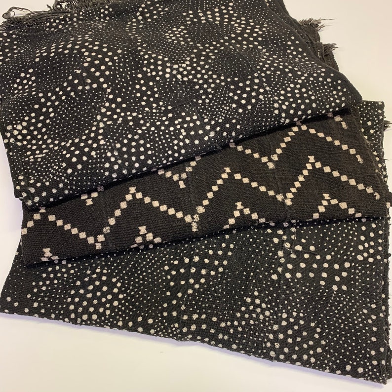Mudcloth African Print Fabric Boho style textile mudcloth | Etsy