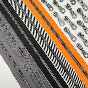 What The Hex bundle | #5 Nylon Zipper by the Yard