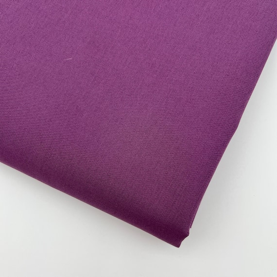 Plum Water Resistant Canvas | 300 Denier | 1 yard