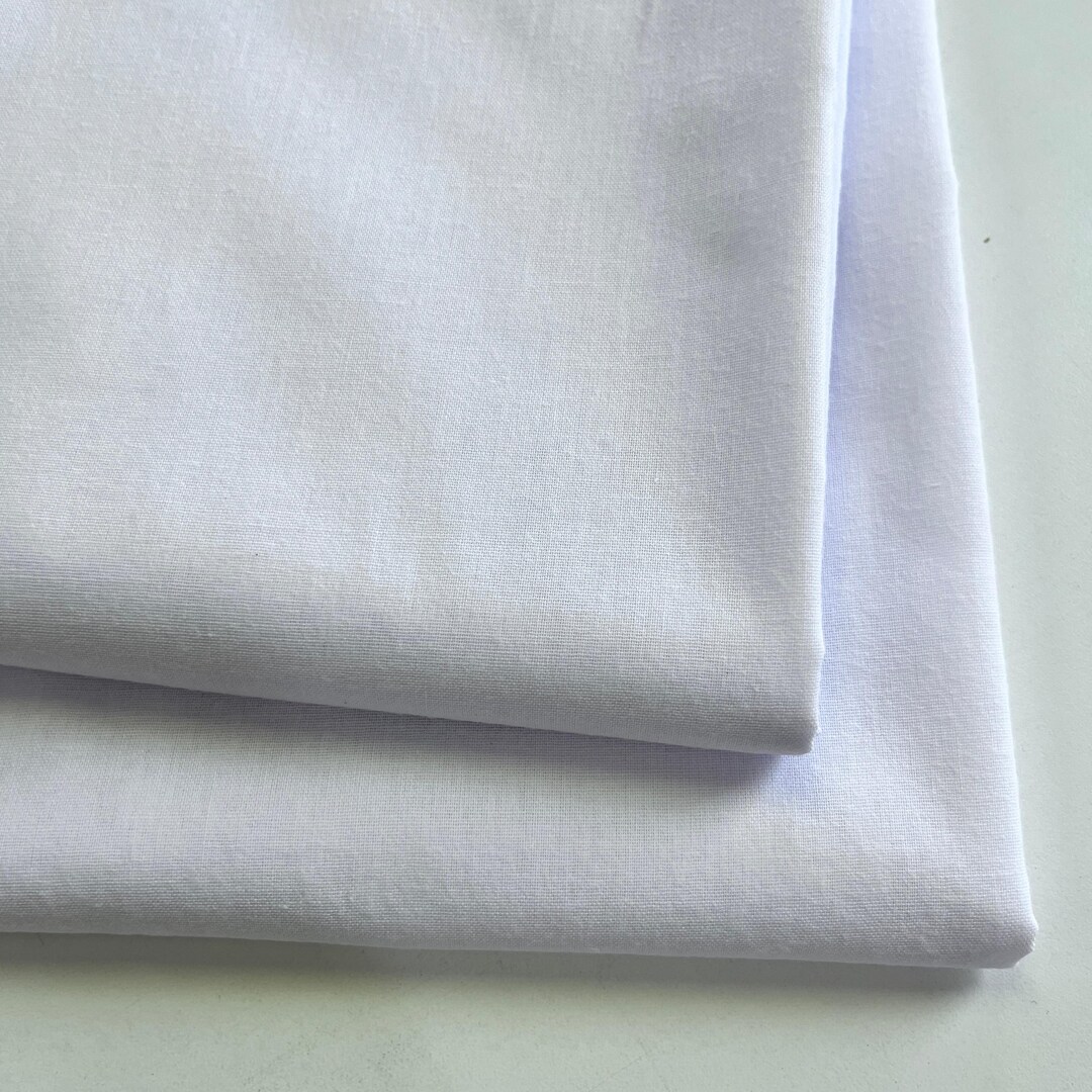 White Soft Fusing Woven Fusing White | Pre-cut - Etsy