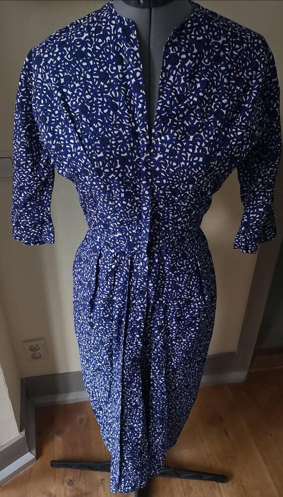 Vintage 1950s Horrockses dress women, 1950s dress