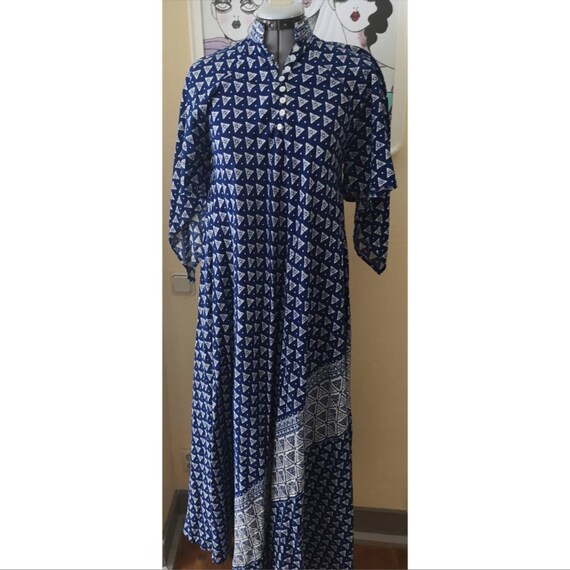 Vintage 1970s bohemian dress women, 1970s dress, 7