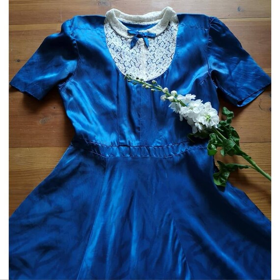 Vintage 1940s dress women, 19440s dress, 40s dress