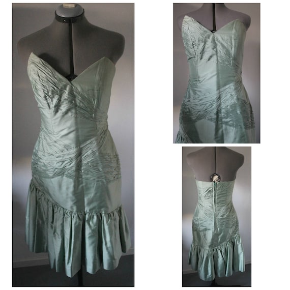 Vintage 1960s Cocktail Dress Women, 1960s Dress, S