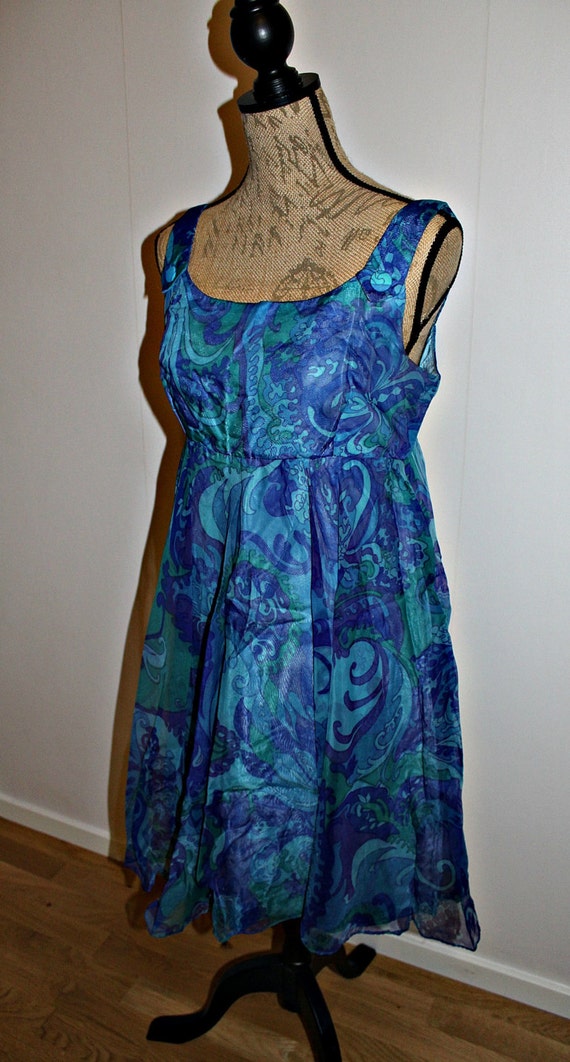 Vintage 1970s dress women, 1970s dress, Psychedeli