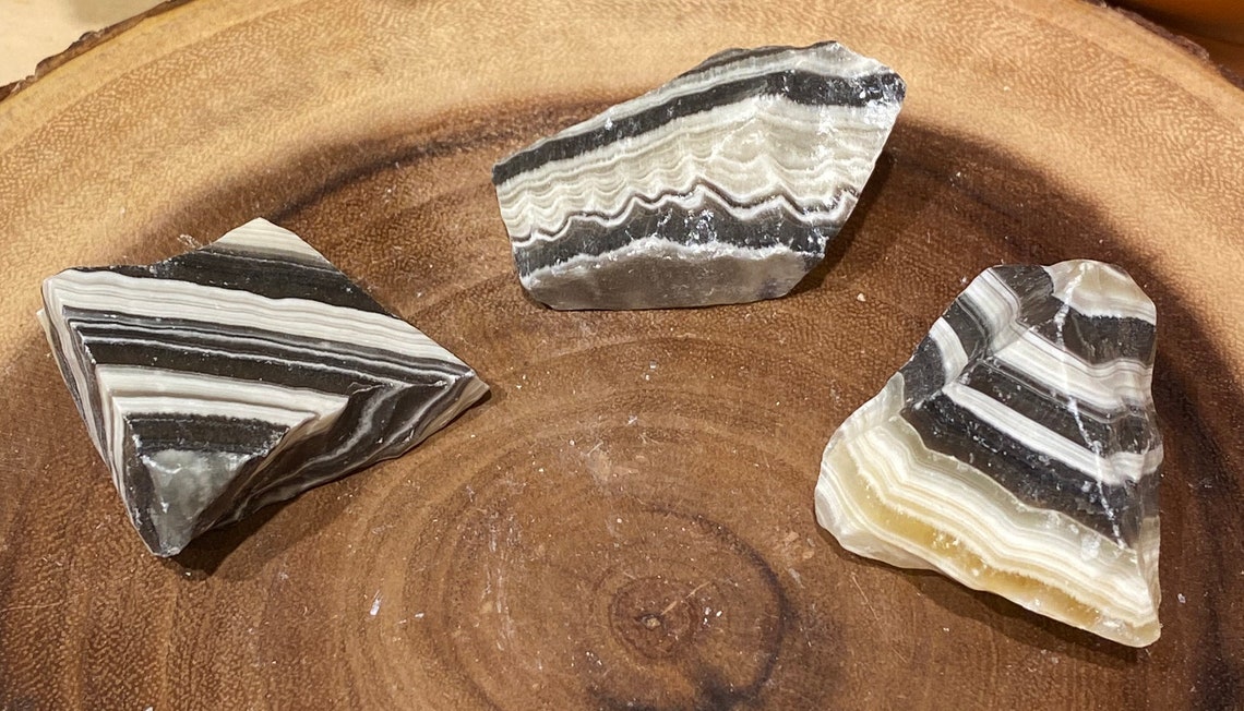 One Rough Zebra Onyx Stone Natural Zebra Onyx Root Chakra Etsy