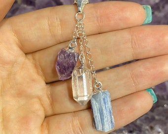 DUOVEKT Kyanite Pendant,Natural Blue Kyanite Crystal Stone Jewelry for Women Man 30x16x5mm Beads Cat Eye Water Drop Gemstone AAAA DUOVEKT Kyanite Pendant,Natural Blue Kyanite Crystal Stone Jewelry for Women Man 30x16x5mm Beads Cat Eye Water Drop Gemstone AAAA