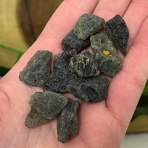 One Rough Indonesian Tektite Stone (2 Sizes Available), Space Glass, Raw Brown Galaxy Specimen, Outer Space Stone, Root Chakra, QG