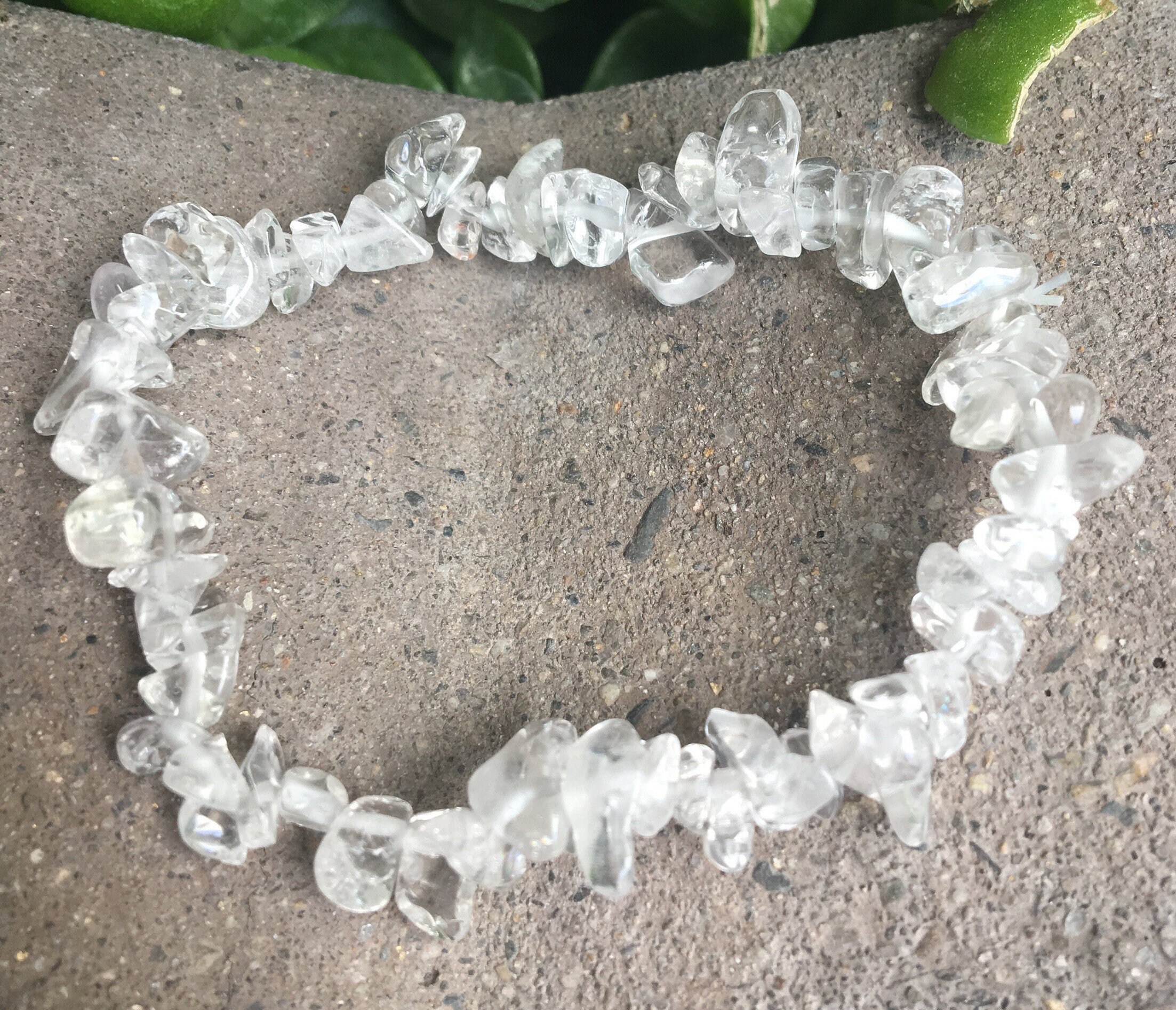 ブレスレット Clear Quartz Bracelet #7909 Clear Quartz Bracelet * The Master Healer * | Tiny Rituals