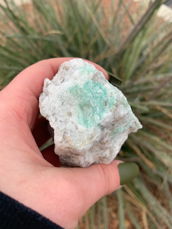 One Rough Amazonite Chunk Raw Amazonite Piece Natural Etsy Sweden