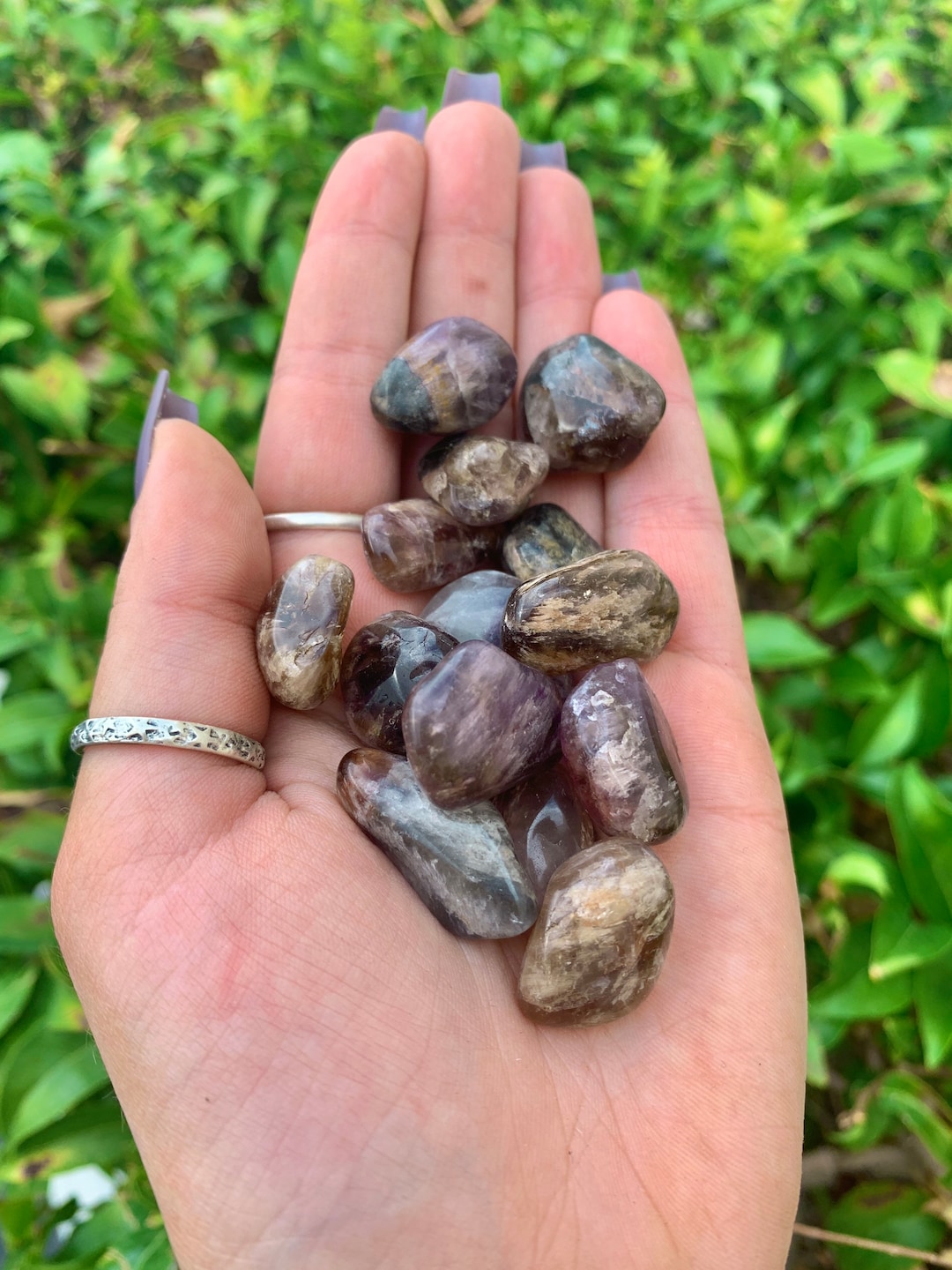 One Sacred Seven Tumbled Stone One Super Seven Rare Matrix - Etsy