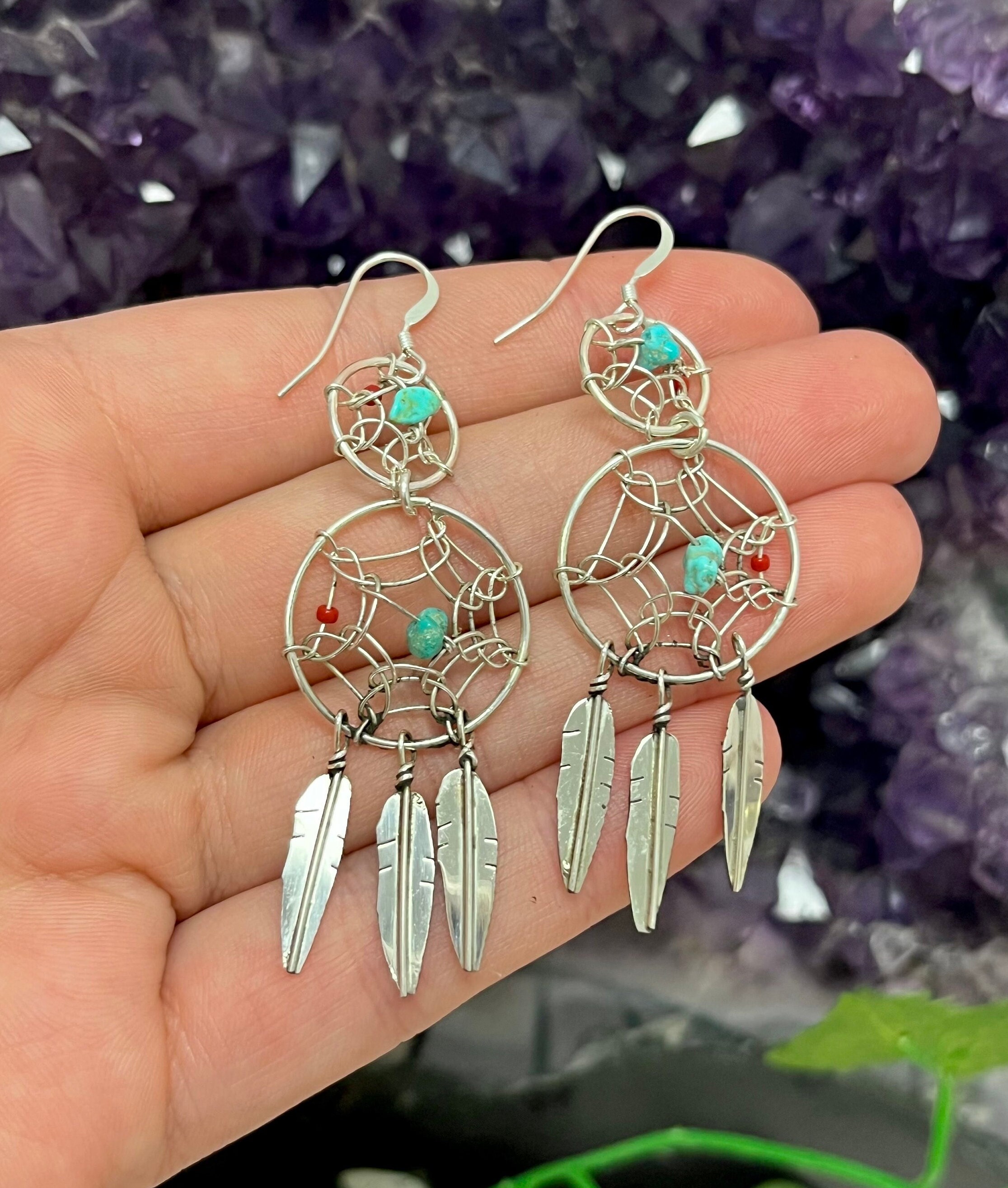 Dream Catcher Earrings – Ker-ij Jewelry Design