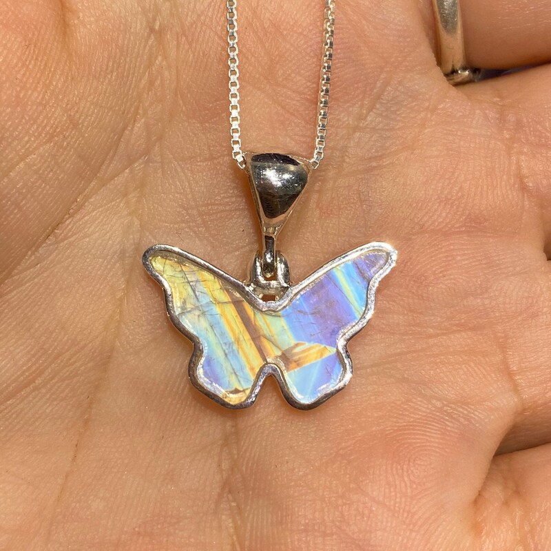 Silver Butterfly Set