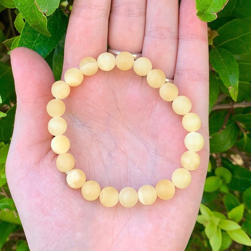 Calcite Bracelet - Etsy