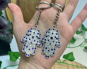 Amulet keychain hand of fatima outlet