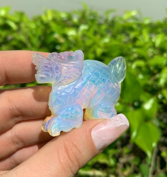 有眞しろページ  Opalite Dragon Opalite Dragon Carving, Opalite Dragon, Crown Chakra, Stone Dragon
