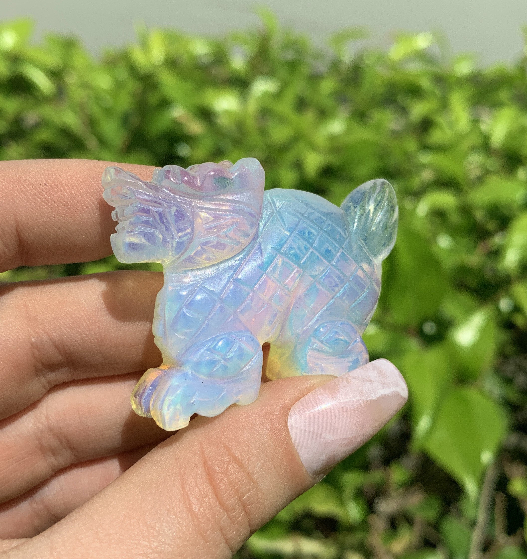 有眞しろページ  Opalite Dragon Opalite Dragon Carving, Opalite Dragon, Crown Chakra, Stone Dragon