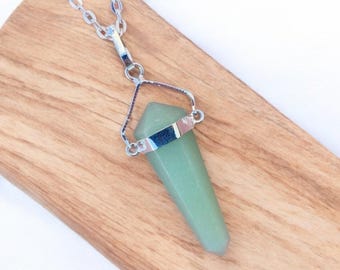 Green Aventurine Money Toad Pendant Green Aventurine Money Toad Pendant