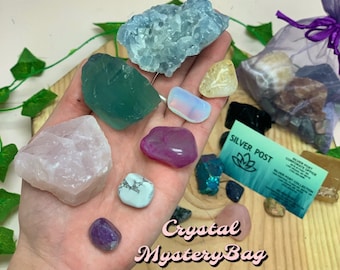 Mystery Bag Crystal Confetti Mix, Magical Mix, Surprise Crystals, Crystal Bundle, Mystery Bundle, Fairy Crystal Bag, Crystal Goodie Bag