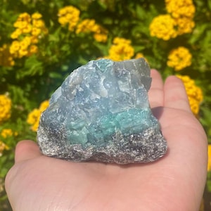 One Rough Emerald Chunk, Raw Emerald Piece, Natural Emerald Specimen, Rough Emerald Rock, May Birthstone, Heart Chakra, Green Stone, Growth