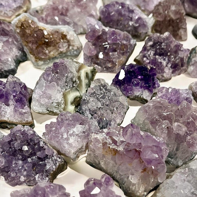 Insane Wholesale Amethyst Rough Stones Lot, Bulk Assorted 'A' Grade ...
