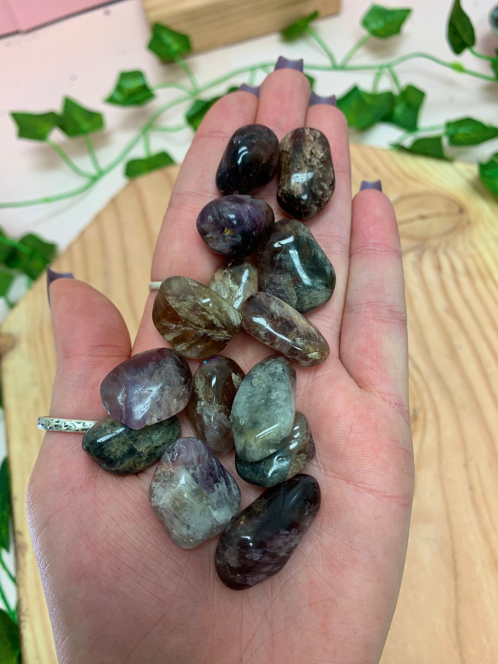 One Sacred Seven Tumbled Stone One Super Seven Rare Matrix - Etsy