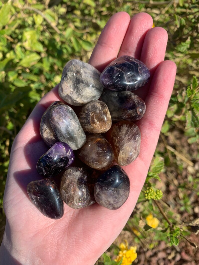 One Sacred Seven Tumbled Stone One Super Seven Rare Matrix - Etsy