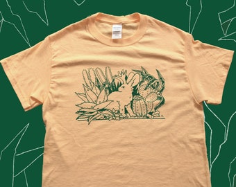 Jackalope Shirt ( Handpulled Screenprint)