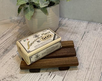 Wood Soap Dish, Made From Reclaimed Assorted Woods.