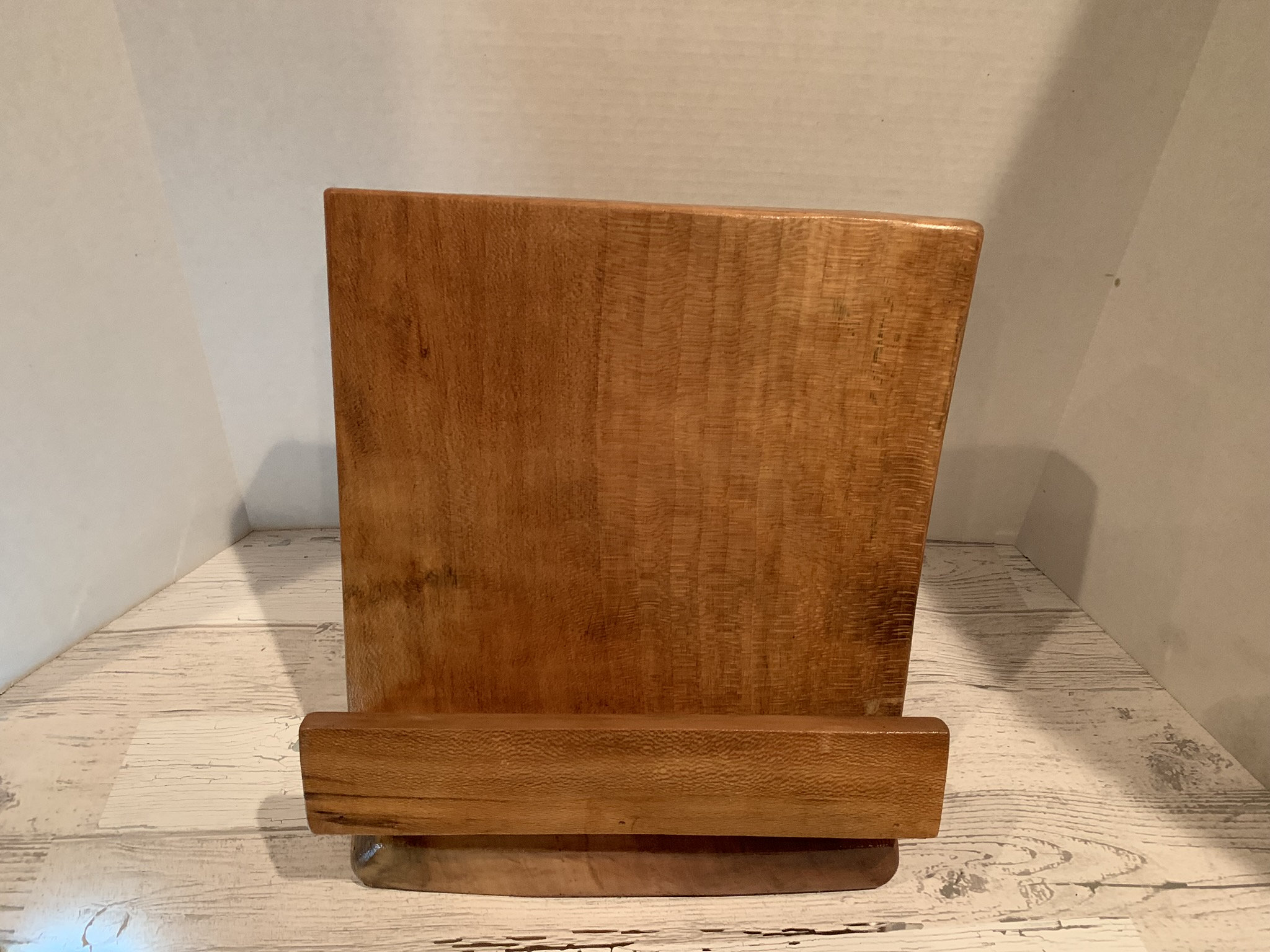 Foodie Gift. Wood Tablet Holder. This Beautiful wood tablet holder is made from Reclaimed Wood