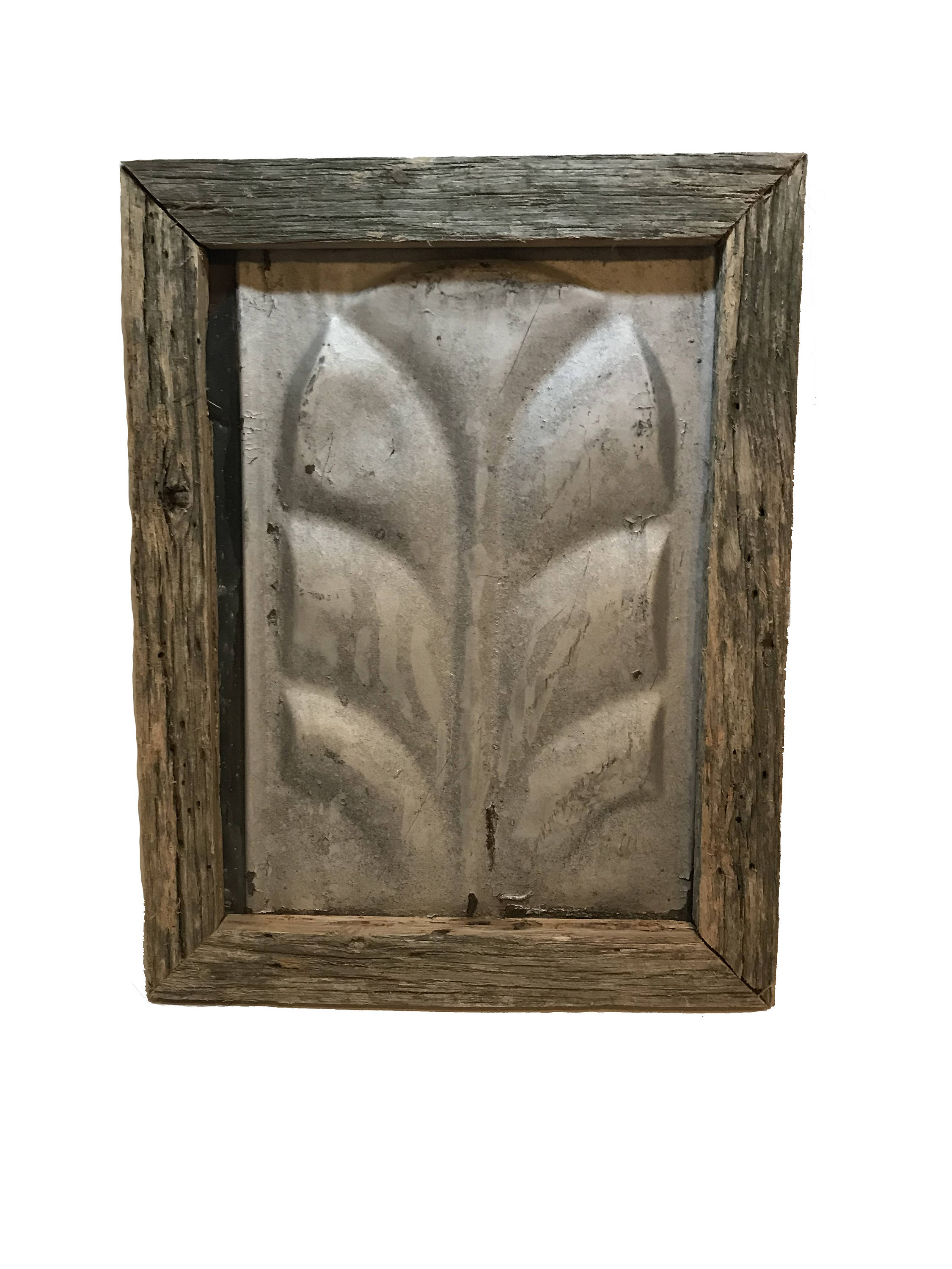 Vintage Tin Rustic Farmhouse Tin Wall Decor With Reclaimed