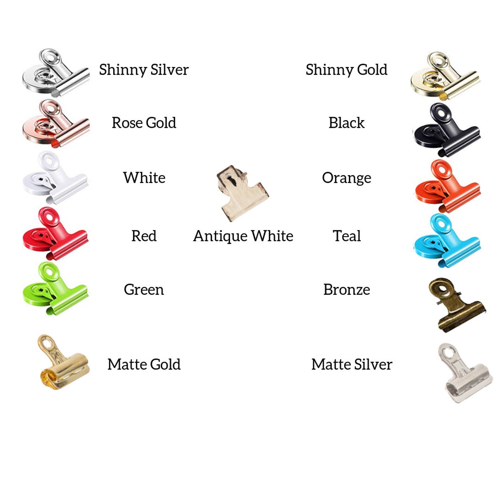 Photo Holder with Clips. Single photo holder with clips made Etsy