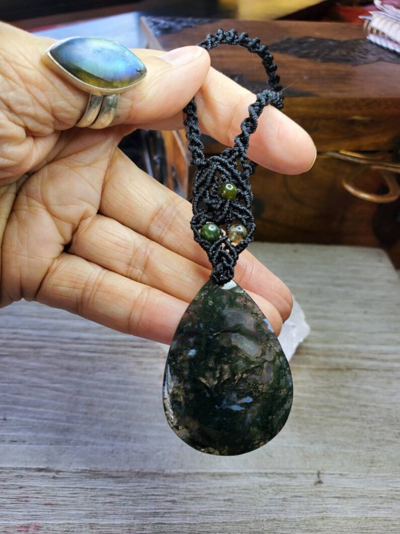 Moss Agate Encourages Trust And Hope