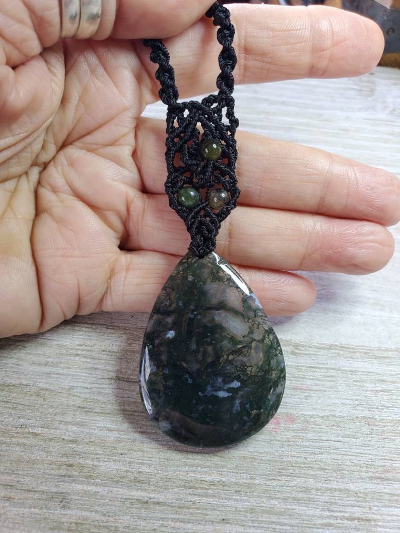 Moss Agate Encourages Trust And Hope
