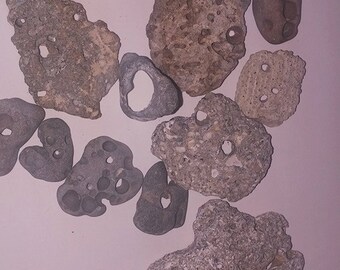 5 Small Hagstones, HoleyRocks, Adderstones, OdinStones