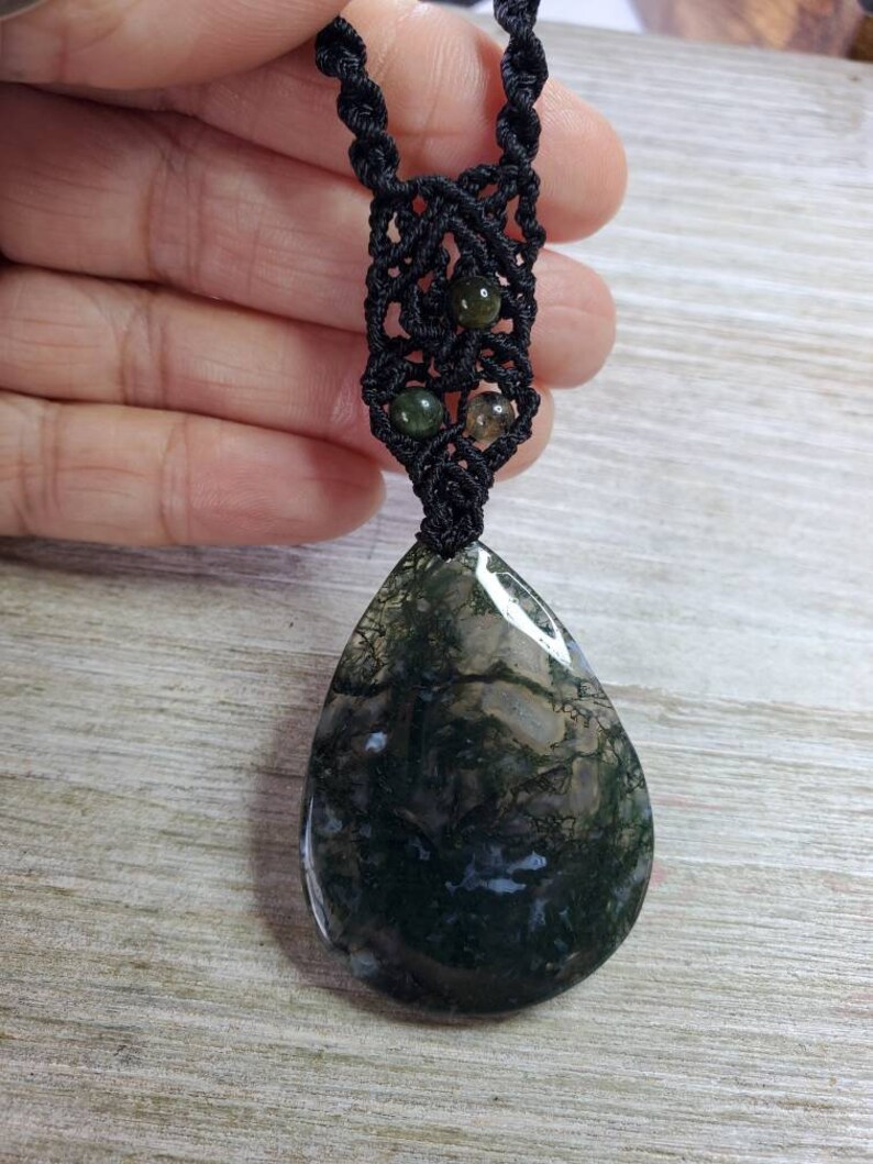 Moss Agate Encourages Trust And Hope