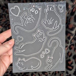 Space Kitty Sticker Sheet