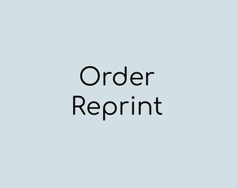 Order Reprint