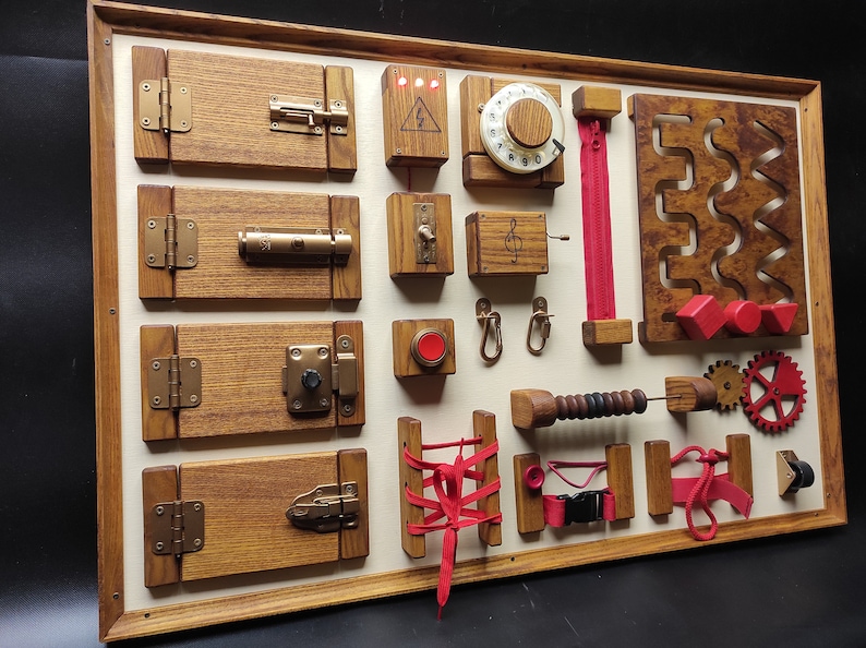 Care Home Wall Sensory Board for Seniors With Dementia, Memory Loss and