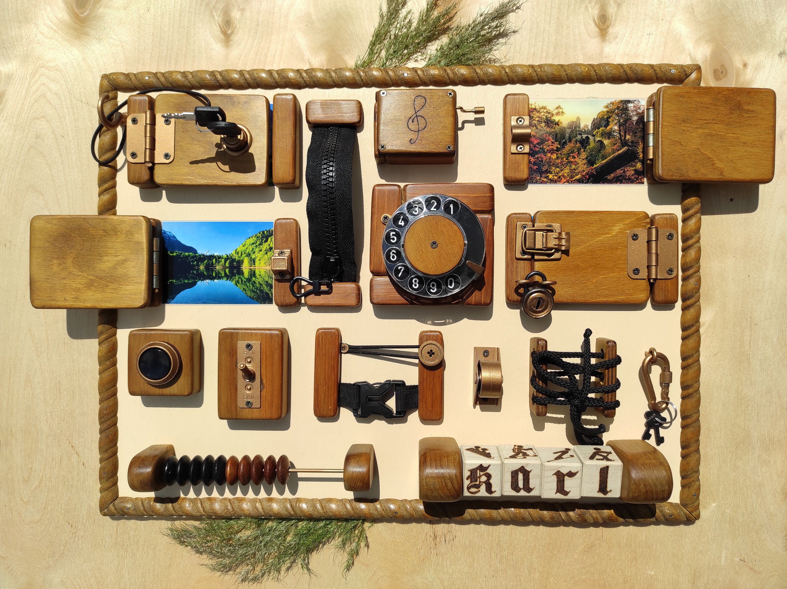 Dementia Board Activities, Dementia Gifts for Grandpa, Adult Sensory