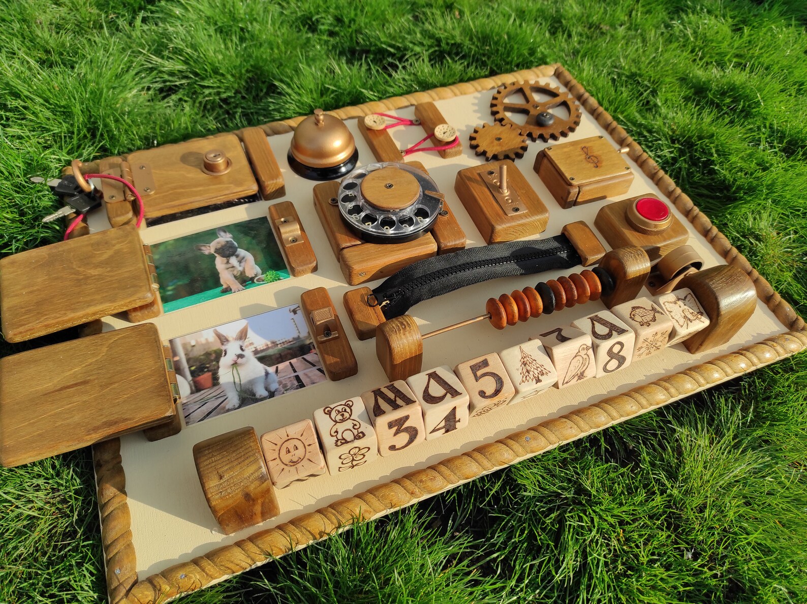 Dementia Board Activities, Adult Sensory Busy Board, Activity Board for