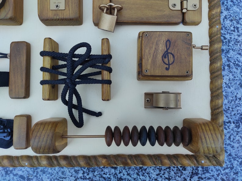 Dementia Activity Board, Sensory Board for Adults, Senior Busy Board