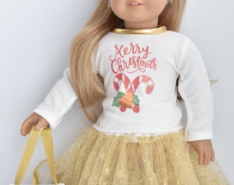 american girl doll christmas dress