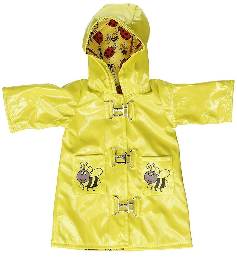 Bee Raincoat Coat for 18 Inch Dolls Including the American Etsy