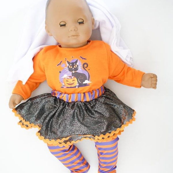 3 Piece Halloween Outfit For 15-16  Inch Dolls