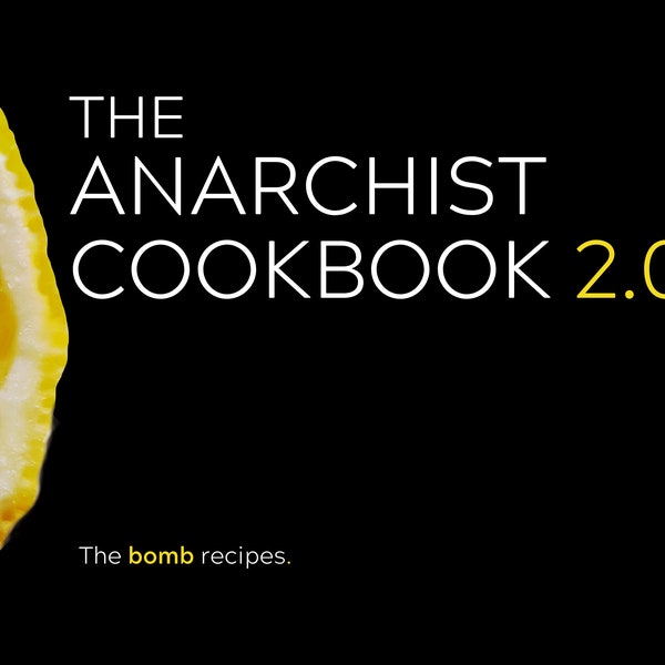 Explosively Tasty: The Anarchist Cookbook 2.0 - Unconventional Recipes for Culinary Rebellion. Digital Download. Instant Download.